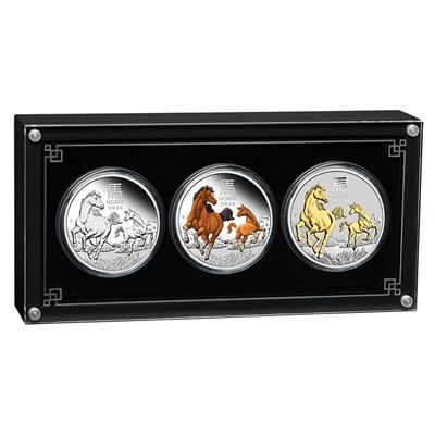 Three Coin Proof Lunar Sets