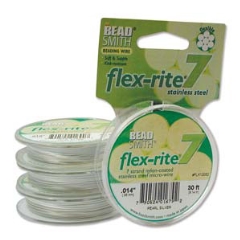 Flex-Rite 7 Strand Pearl Silver 30Ft .014