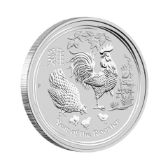 Fine Silver Coin Rooster 2017 1oz