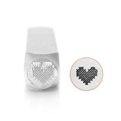 Stamp B/Smith 6mm - Patchwork Heart