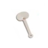 Ring Tag Single End Oval 5/8" 16mm Silver