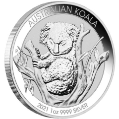 Fine Silver Coin Koala 2021 1oz