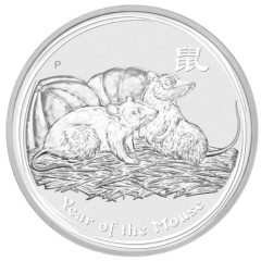 Fine Silver Coin Mouse 2008 2oz