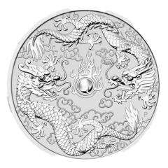 Fine Silver Coin Myths & Legends Double Dragon 1oz