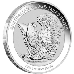 Fine Silver Coin 1oz Wedge-Tailed Eagle 2025
