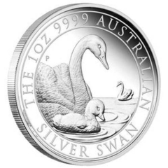 Fine Silver Coin Swan 2019 1oz