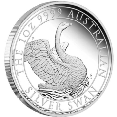 Fine Silver Coin Swan 2020 1oz
