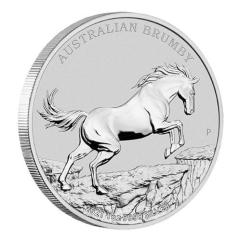 Fine Silver Coin Brumby 1oz 2021
