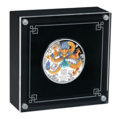 Fine Silver Coin Coloured Dragon 2024 1oz Proof