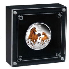 Fine Silver Coin Coloured Horse 2026 1oz Proof