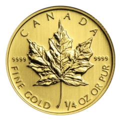Fine Gold Coin Maple 1/4oz