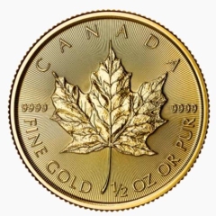 Fine Gold Coin Maple 1/2oz