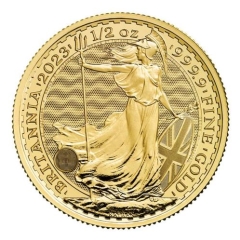 Fine Gold Coin GB Britannia 1/2oz