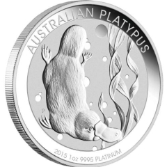 Fine Platinum Coin 2015 Australian Platypus 1oz