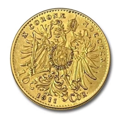Gold Coin Austrian 10 Corona