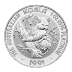 Fine Platinum Coin Australian Koala 1oz