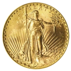 Gold Coin St Gaudens Double Eagle