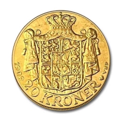 Gold Coin Denmark 20 Koroner