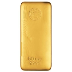 Fine Gold Bar 50oz