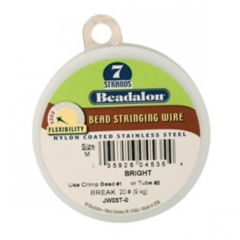 Beadalon 7 Bright 0.30mm 30ft