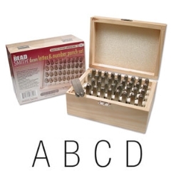 Letter & Number Punch Set 6.0mm in W Box