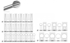 Bur Steel Round 0.80mm