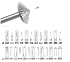 Bur Steel Bearing Cutter H 3.00mm