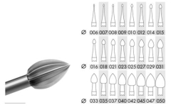 Bur Steel Bud Z 0.70mm