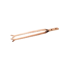 Copper Tongs 8.5" Offset Tips