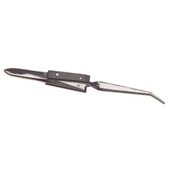 Tweezers J.07 Cross Lock Bent