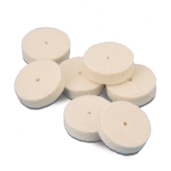 Felt Wheels Miniature 5/8" x 1/8" Hard