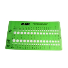 Matt Setting Template Round
