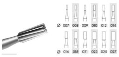Bur Steel Cylinder 0.8mm