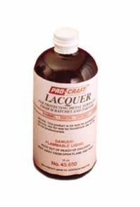 Protective Lacquer - Stopping