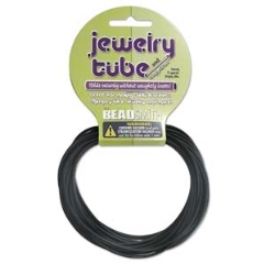 Jewelry Tube Black 2mm x 4.572m