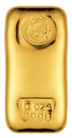Fine Gold Bar 5oz