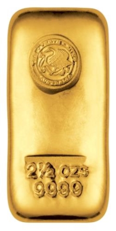 Fine Gold Ingot 2.5oz