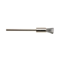 Str. Steel End Brush 1/4"