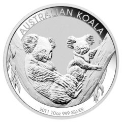 Fine Silver Coin Koala 2011 10oz