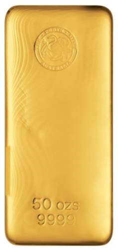 Fine Gold Bar 50oz