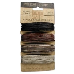 Hemp 4 Neutral Colours Card 1.0mm