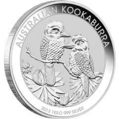 Fine Silver Coin Kookaburra 2013 1kg