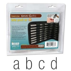 Gothic Lowercase 6mm w Case