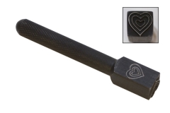 Elite Design Stamp Jumbo - Triple Heart 10mm