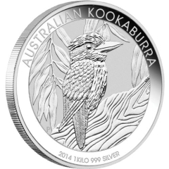 Fine Silver Coin Kookaburra 2014 1kg