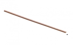 Copper Wire ½ Round 0.65 x 0.32mm Hard (25ft 22ga)