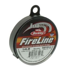 Fireline 14lb Smoke Grey 0.22mm Dia 50 yrd