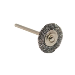 Brush Mounted Steel Crimped 3/4"