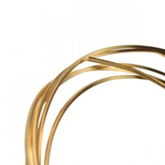Red Brass Wire 1.00mm Square Soft     (18ga - 25ft)