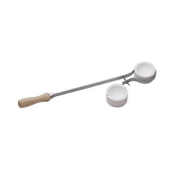 Crucible set Handle with Two Crucibles